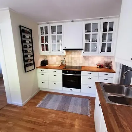 Cozy City House, Free Parking, Central, Terrace, Playground Feriehus